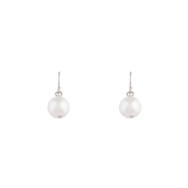 Classic Pearl Ball Drop Earrings