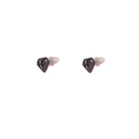 Black Diamond Cut Out Stud Earrings - link has visual effect only