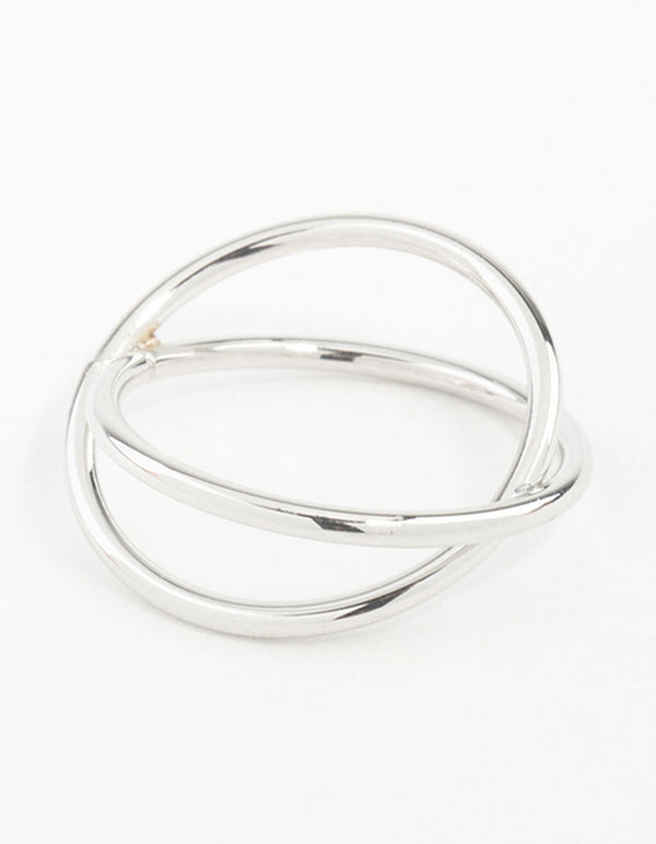 Silver Crossover X Ring