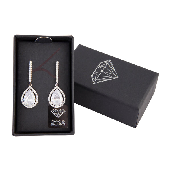 Crystal Dazzle Drop Earring