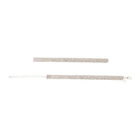 Four Row Diamante Choker & Bracelet Set - link has visual effect only