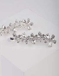 Silver Floral Laurel Clip Pack - link has visual effect only