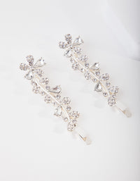 Silver Floral Laurel Clip Pack - link has visual effect only