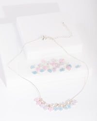 Kids Silver Make Your Own Enamel Letter Necklace - link has visual effect only