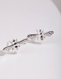 Sterling Silver Bee Earrings - link has visual effect only