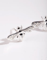 Sterling Silver Bee Earrings - link has visual effect only