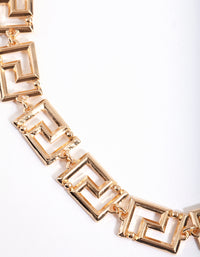 Gold Maze Chain Necklace - link has visual effect only