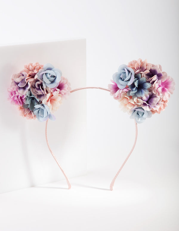 Kids Flower Ear Headband