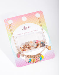 Kids Rainbow Charm Necklace Pack - link has visual effect only