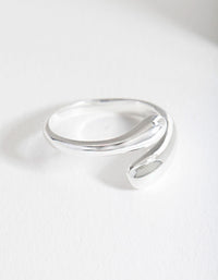 Sterling Silver Organic Open Ring - link has visual effect only