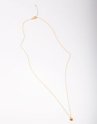 Gold Plated Sterling Silver Star Necklace - link has visual effect only