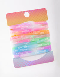 Kids Ombre Best Friends Stretch Bracelet 20-Pack - link has visual effect only