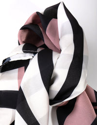 Fabric Mixed Stripe Scarf - link has visual effect only