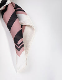 Fabric Mixed Stripe Scarf - link has visual effect only