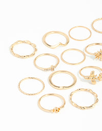 Gold Garden Rings 24-Pack - link has visual effect only