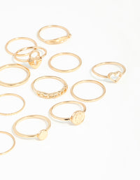 Gold Garden Rings 24-Pack - link has visual effect only