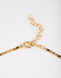 Gold Plated Sterling Silver Mariner Bracelet - link has visual effect only