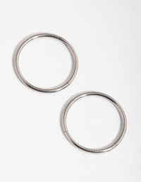 Surgical Steel Fine 10mm Sleeper Earrings - link has visual effect only