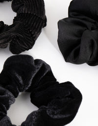 Mix Black Scrunchie Pack - link has visual effect only