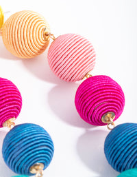 Gold Rainbow Ball Drop Earrings - link has visual effect only