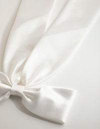 Statement Relaxed Fabric Bow Clip - link has visual effect only