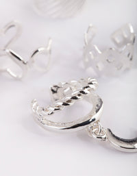 Silver Heart & Moon Ear Cuff - link has visual effect only