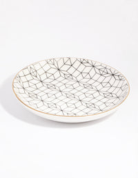 Geometric Ceramic Trinket Tray - link has visual effect only