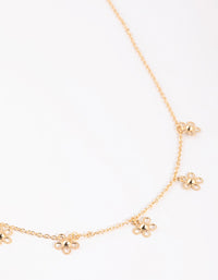 Gold Daisy Garden Necklace - link has visual effect only