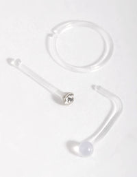 Silicone Nose Ring Pack - link has visual effect only