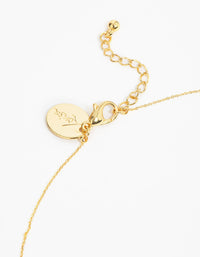 Gold Butterfly Necklace - link has visual effect only