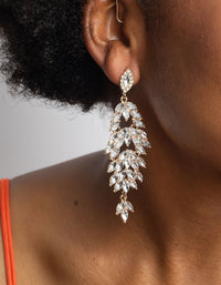 Navette Diamante Drop Earrings - link has visual effect only