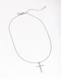 Waterproof Stainless Steel Cross Necklace - link has visual effect only