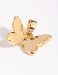 Gold Plated Butterfly Charm - link has visual effect only