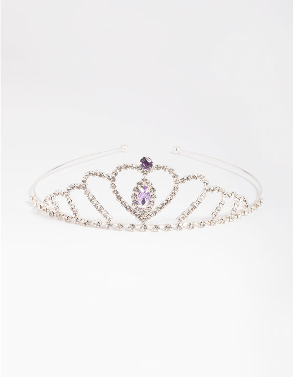 Kids Heart Tiara Headband