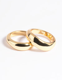 Gold Plated Ring Set - link has visual effect only