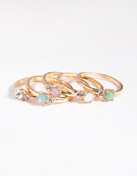 Colourful Ring Stack 5-Pack - link has visual effect only