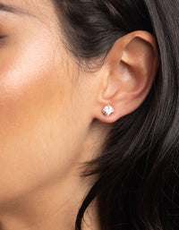 Rose Gold Cubic Zirconia Earring 6-Pack - link has visual effect only