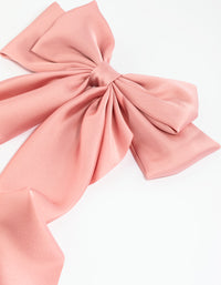 Pink Bow Clip - link has visual effect only