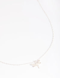 Sterling SIlver Dragonfly Necklace - link has visual effect only