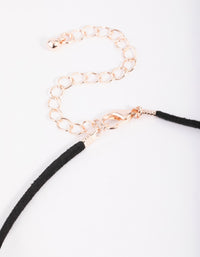 Rose Quartz Rope Necklace - link has visual effect only