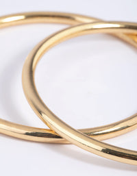 Gold Plated Bangle Set - link has visual effect only