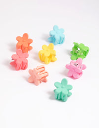 90s Multi Mini Flower Claw Clip Pack - link has visual effect only