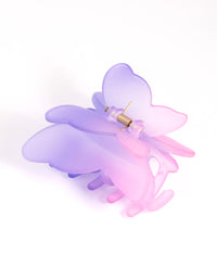 90s Purple Pink Ombre Butterfly Claw Clip - link has visual effect only