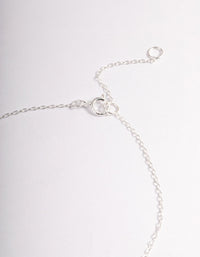 Sterling Silver Floating Heart Bracelet - link has visual effect only