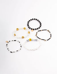 Gold Be Kind Bracelet 5-Pack - link has visual effect only