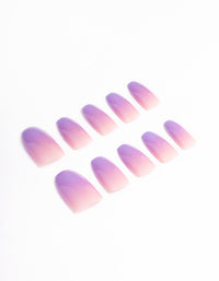 Lilac Sunset Press On Nails - link has visual effect only