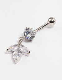 Surgical Steel Petal Drop Belly Ring - link has visual effect only