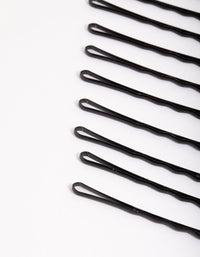 Coated Black Bobby Pin 10-Pack - link has visual effect only