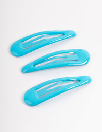 Coated Teal Bubble Snap Clip Pack - link has visual effect only