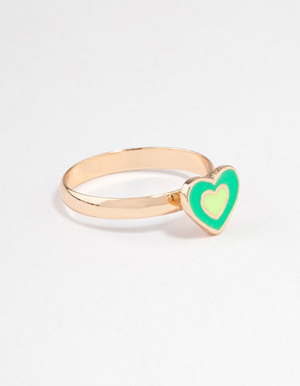 Gold Layered Heart Ring